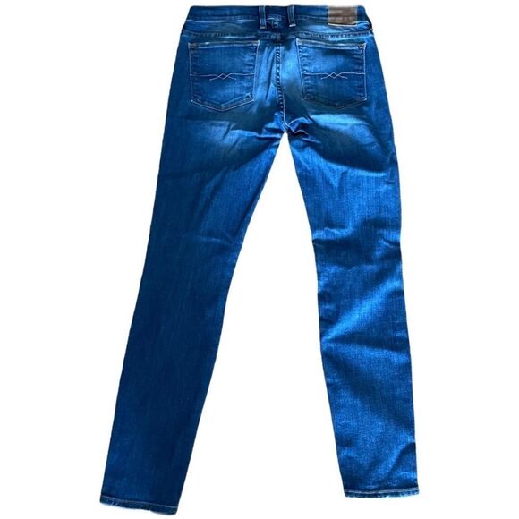 Lucky Brand Charlie Skinny Distressed - Destroyed Jeans - Size 2/26 - Picture 2 of 5